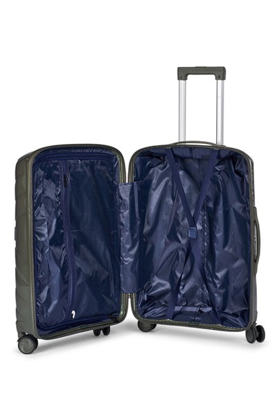 Limra LMA-1928 Polypropylene Luggage Set, 3 Sizes, 4 Wheels - Dark Green product image 6