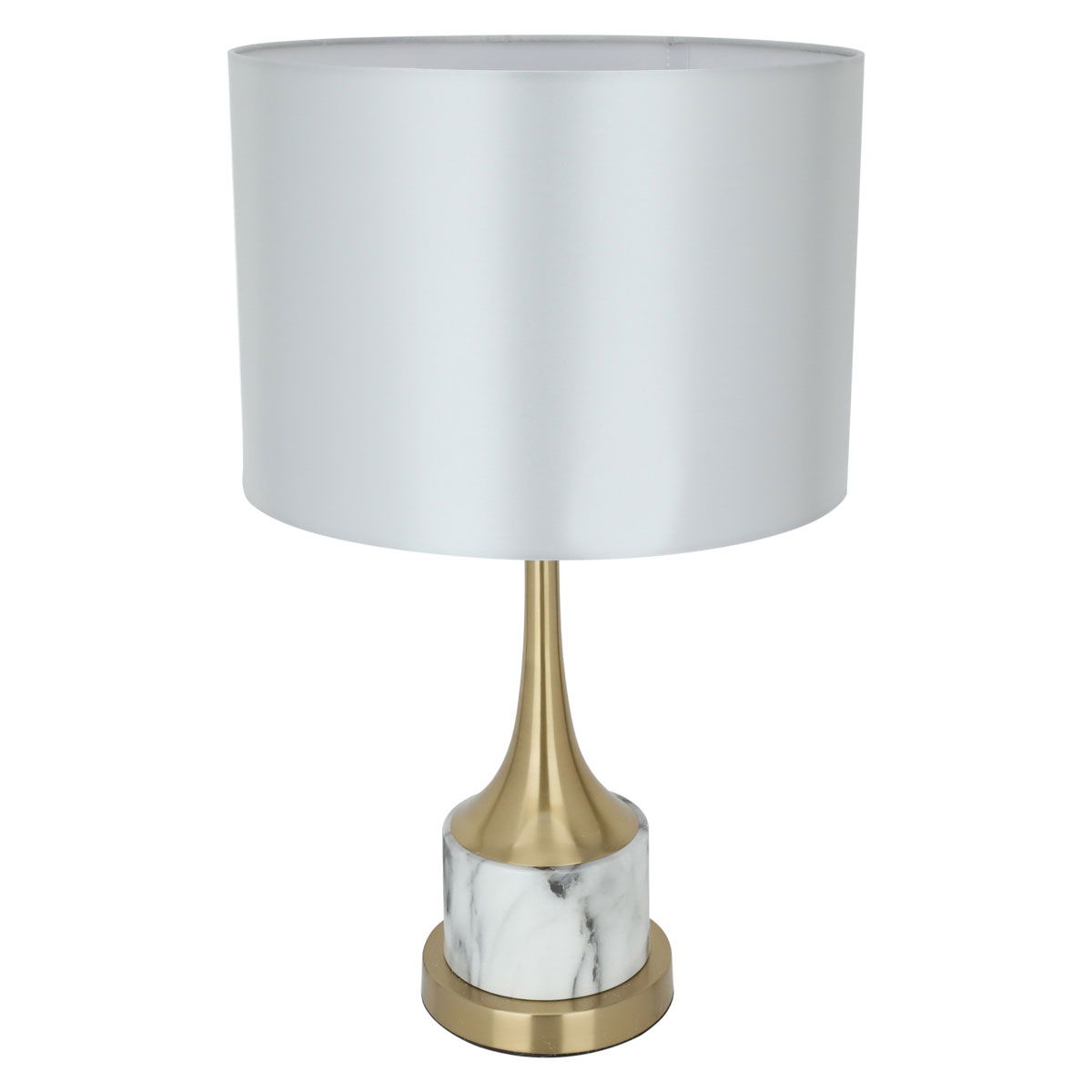اباجورة استيل إديسون، 1 لمبة - ابيض ذهبي product image 2