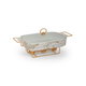 سخان طعام بورسلان وان مور، 43 سم - ابيض ذهبي product image 1