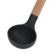 مغرفة سيليكون السيف غاليري، يد خشب - أسود product image 4