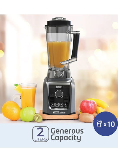 خلاط كهربائي إلكترو جنرال، 1700 واط، 2 لتر، 4 سرعات، BLC-210L - أسود product image 5