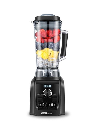 خلاط كهربائي إلكترو جنرال، 1700 واط، 2 لتر، 4 سرعات، BLC-210L - أسود product image 2