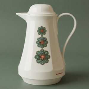 Rotpunkt 430 Plastic Thermos, 1 Liter, Glass Inner Container - Cream product image