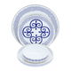 Al Saif Gallery Porcelain Dinner Set, 24 Pieces - White Blue product image 1