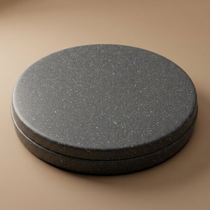 صينية كنافة جرانيت السيف غاليري، بغطاء، 26 سم - رمادي product image