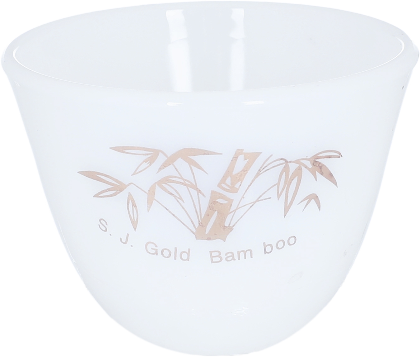 Arcopal Al Saif Gallery Arabic Coffee Cups, Golden Bamboo Pattern, 12 Pieces - White product image 2