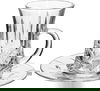 طقم تقديم شاي وقهوة زجاج سوليتير كريستال، 18 قطعة - شفاف product image 3