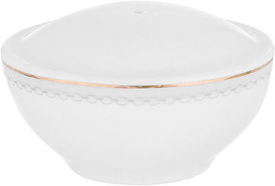 Alsaif Gallery Porcelain Dinner Set, 166 Pieces, Gold Engraving - White product image 10