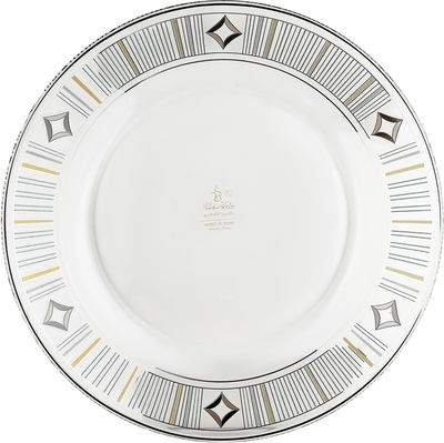 طقم سفرة بورسلان زجاج السيف غاليري، 61 قطعة، منقوش - ابيض شفاف product image 11