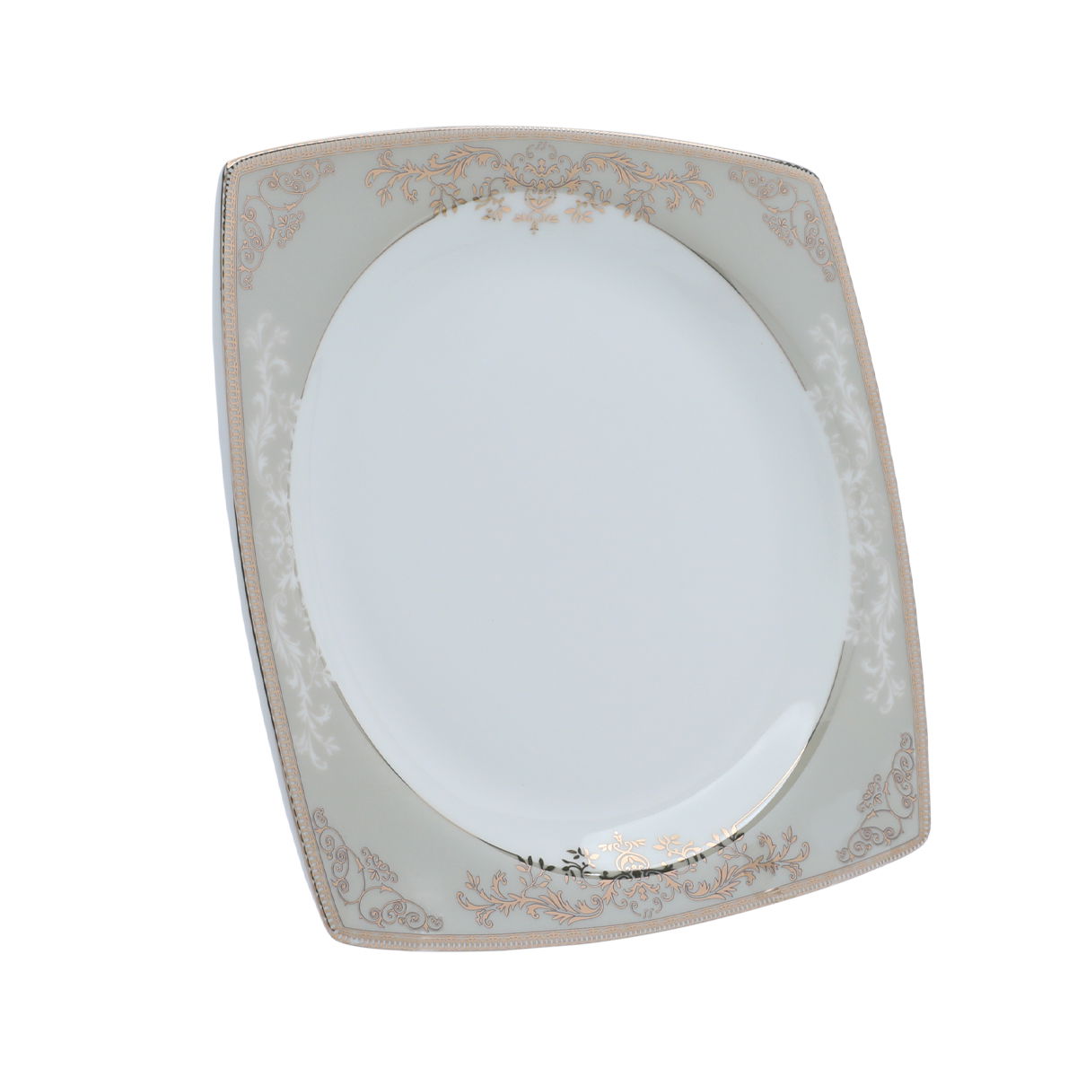 طقم سفرة بورسلان السيف غاليري، مربع، 86 قطعة - أبيض product image 6