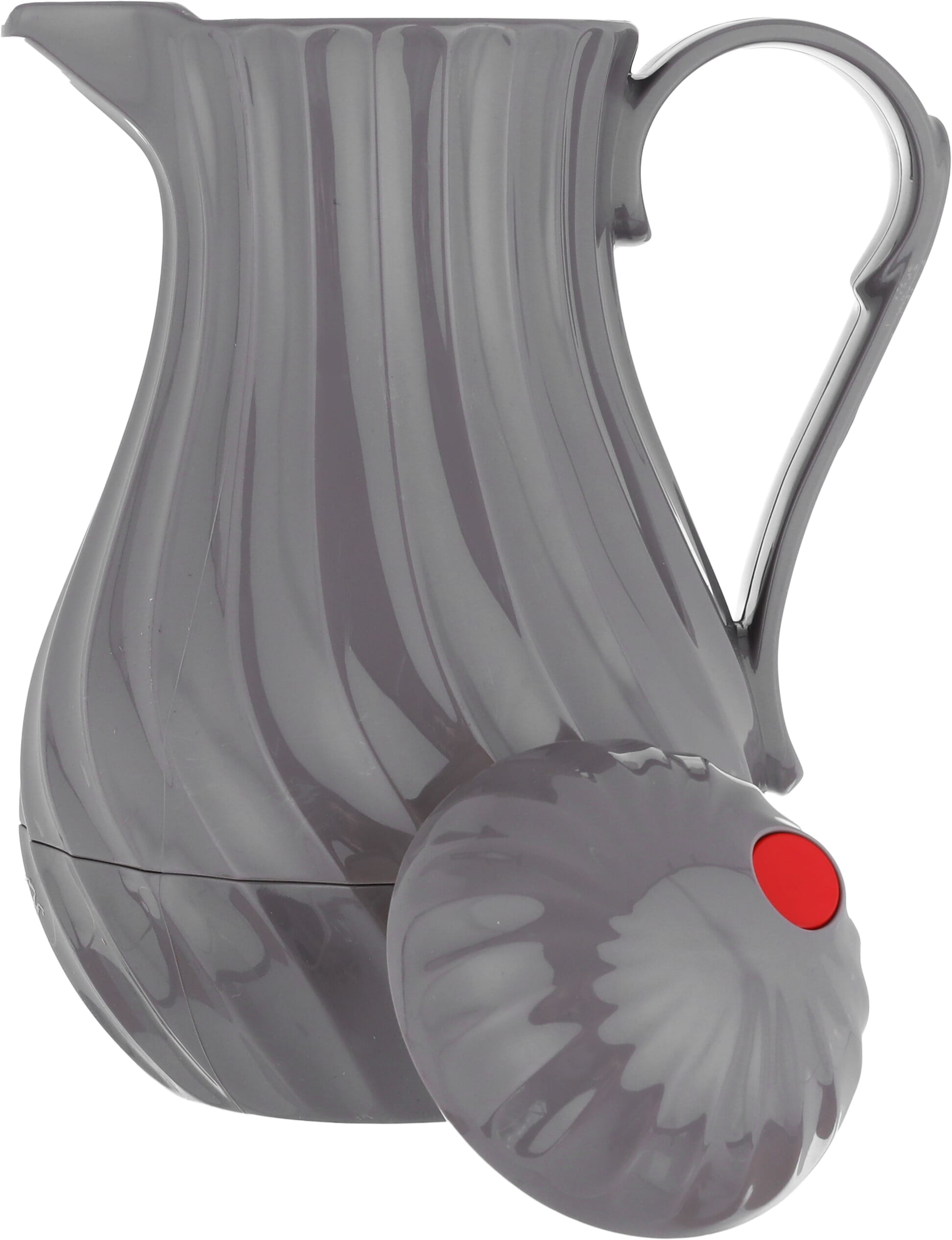 Rotpont thermos, 1 liter, glass inner container, plastic outer shell - dark grey product image 3