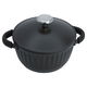 طقم قدور جرانيت روبوست، 9 قطع - أسود product image 4