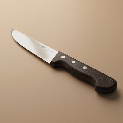 سكين استيل السيف غاليري، 16.5سم - خشبي product image 1