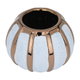 تحفة زينة بورسلان أوشن هوم، 16×16×10 سم، دائري - أبيض بني product image 2