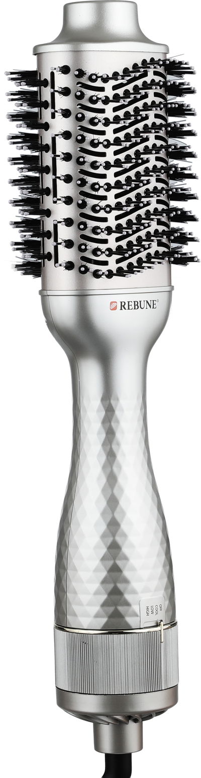 مصفف شعر ريبون، 1300 واط، 11x38 سم، فضي أسود product image 3