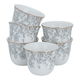 طقم تقديم شاي زجاج السيف غاليري، نقش، 29 قطع - أبيض product image 4