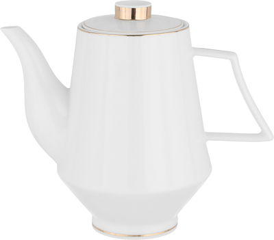 Alsaif Gallery Porcelain Dinner Set, 65 Pieces, Gold-White Rim product image 3
