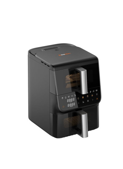 قلاية هوائية مزدوجة كولن، 2500 واط، 10 لتر، شاشة باللمس، 816102024 - اسود product image 4