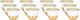 Al Saif Gallery porcelain (Empire) Arabic coffee cups set, 12 pieces - white and gold product image 1