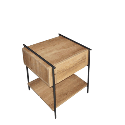 كومدينه خشب ام دي اف، 50×50×47.8 سم، 1 درج و رف - خشب ام دي افي product image 3