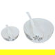 Al Saif Gallery Porcelain Dinner Set, Rose Pattern, 61 Pieces - White product image 6