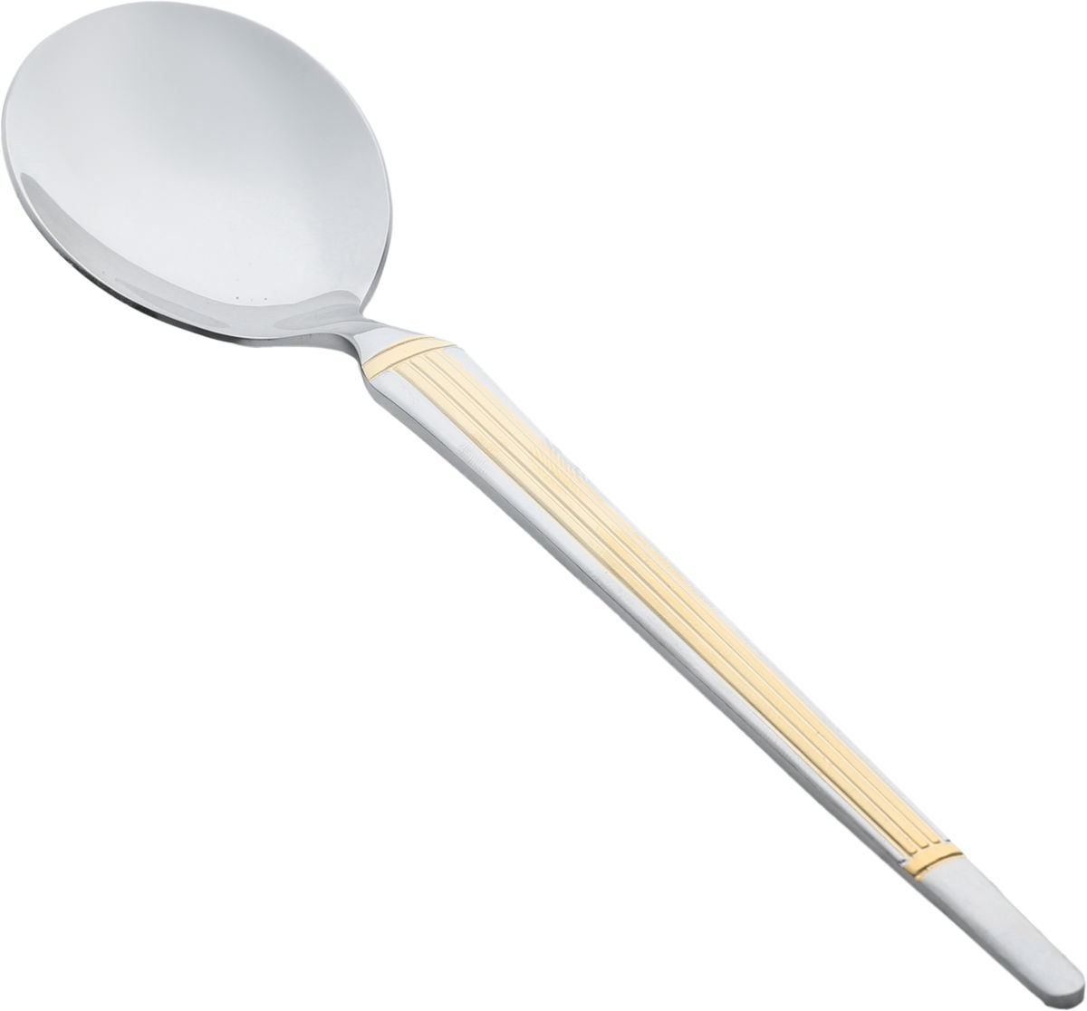 Al Saif Gallery steel cutlery set, 72 pieces - golden silver product image 27