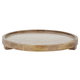 صحن تقديم خشب السيف غاليري، دائري - بني فاتح product image 2
