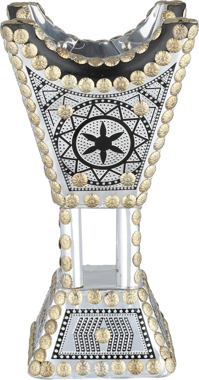 مبخرة النجم التراثي ستانلس استيل، 13x13x25 سم، قاعدة - متعدد الألوان product image 2