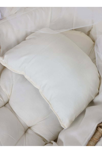 سرير موسى قطن فان مومنت، 76×42×76 سم، حامل هزاز - ابيض بيج product image 6