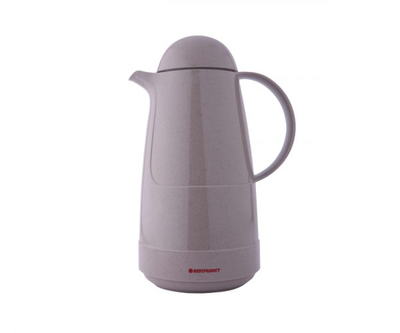 Rotpont thermos, 1 liter, thermal glass inner shell, plastic outer shell - pink product image 1