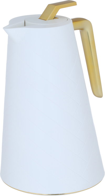 ترمس جلوري، 1.5 لتر، حافظة داخلية زجاج - أبيض product image 3
