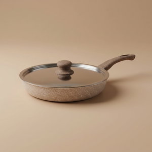 Mr. Cook Granite Frying Pan With Non-Stick Coating, 30Cm - Beige product image