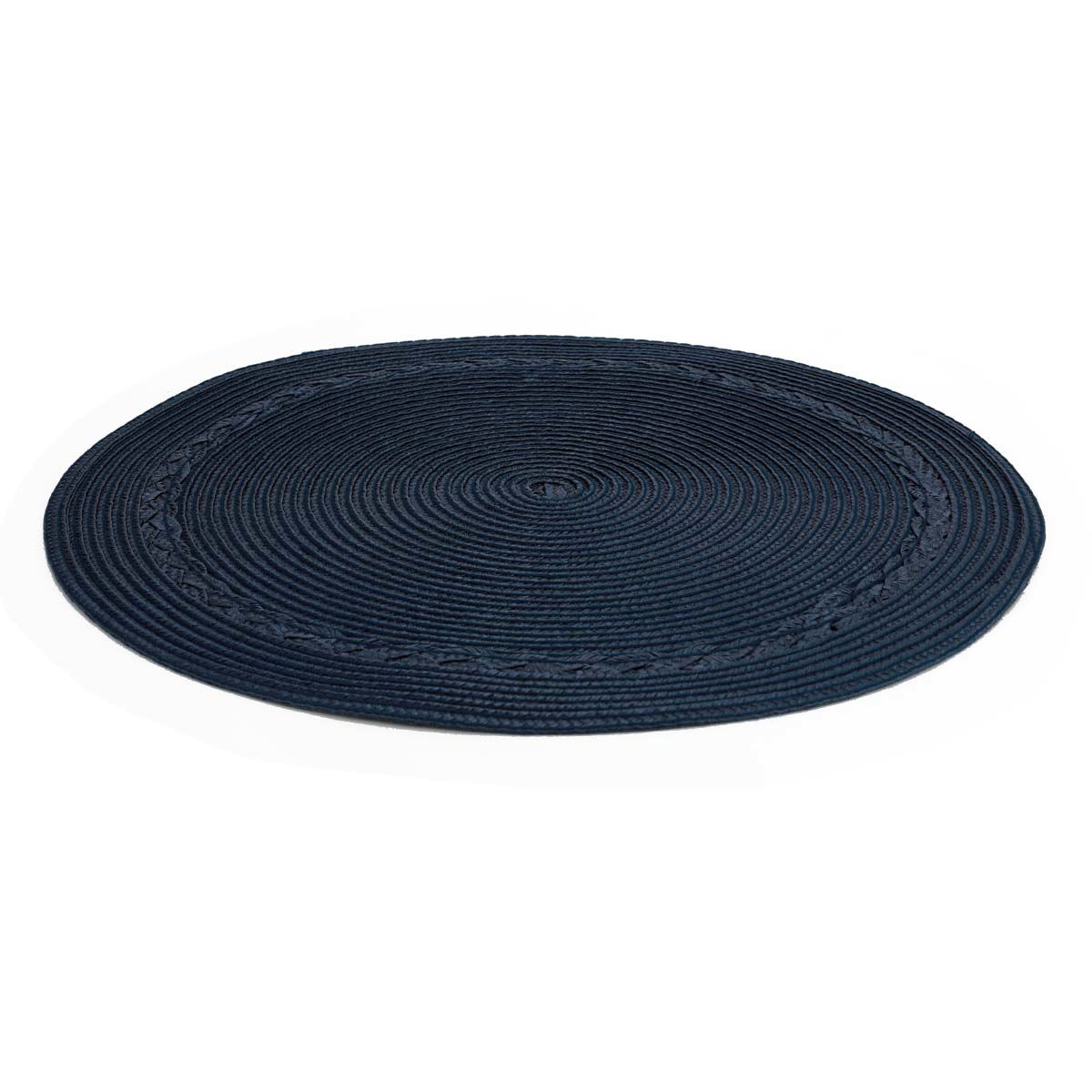 مفرش طاولة قماش السيف غاليري، 38×45 سم، دائري - كحلي product image 3