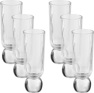 طقم كاسات زجاج السيف غاليري، 6 قطع - شفاف product image