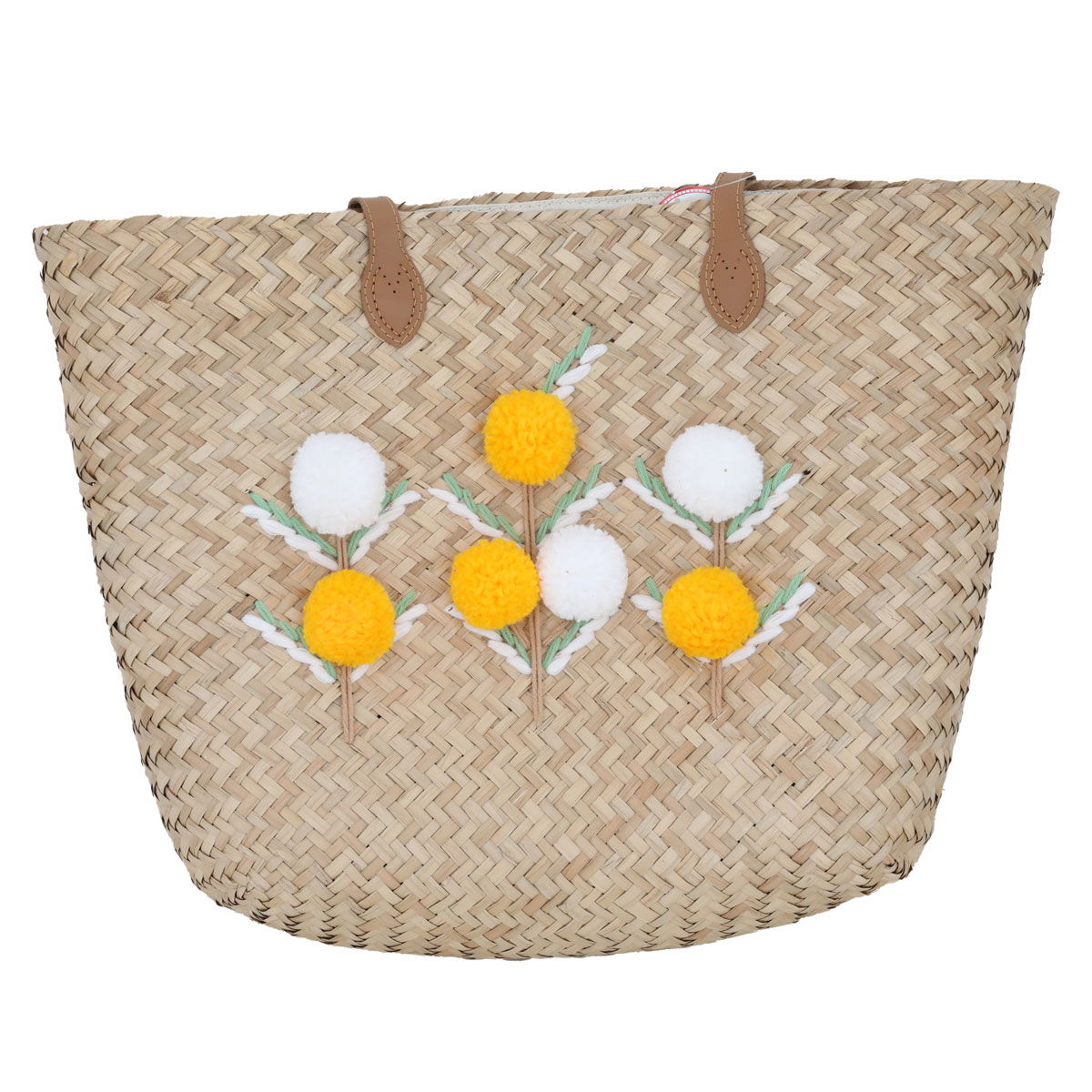شنطة ترامس خوص السيف غاليري، 47x36 سم - بيج product image