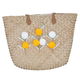 Al Saif Gallery wicker thermos bag, 47x36 cm - beige product image 1