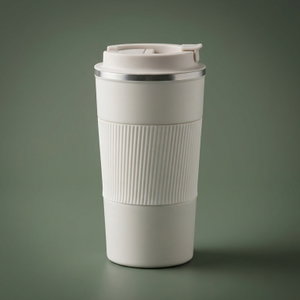 كوب حافظ للحرارة استيل تايملس، 500 مل - بيج product image