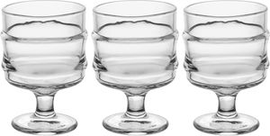 طقم كاسات عصير زجاج السيف غاليري، 3 قطع، 230 مل - شفاف product image