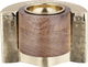 مبخرة استيل السيف غاليري، 14×12×9 سم - بني ذهبي product image 1