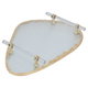طوفرية زجاج السيف غاليري، 3.5 × 24 × 33 سم - أبيض product image 2
