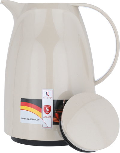 Alrhine Marcotec Thermos, 1.5 liters, glass inner container, plastic outer shell - brown product image 5