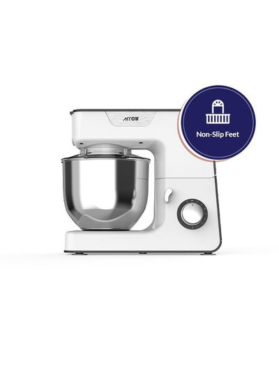 Arrow RO-06SMB 3-in-1 Stand Mixer, Grinder and Blender, 1000 Watts, 5.2 Liters, 8 Speeds - White product image 10