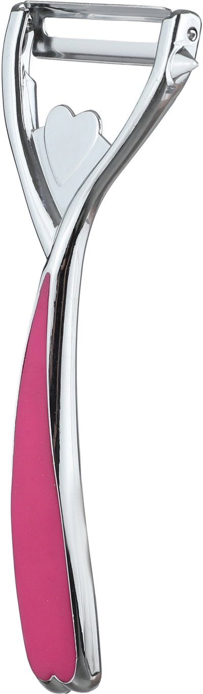 Al Saif Gallery Steel Vegetable Peeler, 15 x 6 cm - Pink Silver product image 3