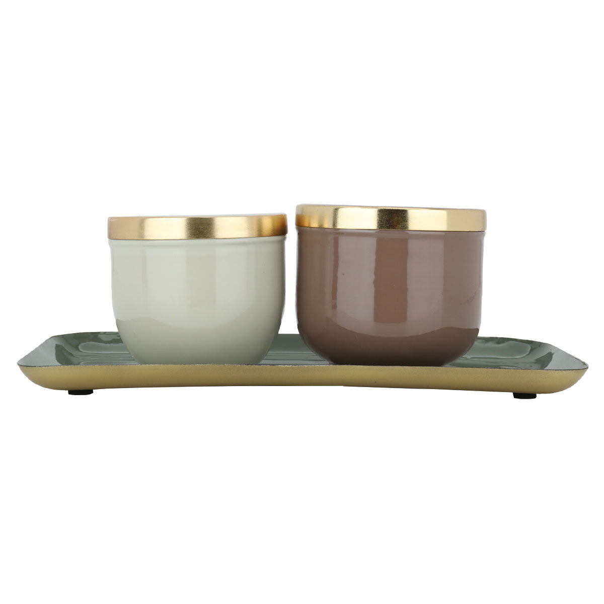 طقم علب بطوفرية استيل السيف غاليري، 3 قطع - ملون product image 2