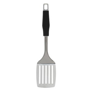 Al Saif Gallery Stainless Steel Serving Spoon, Silicone Handle - Silver product image 2