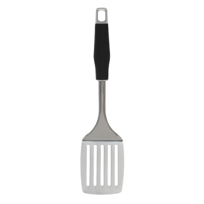 ملعقة خدمة استيل السيف غاليري، بيد سيليكون - فضي product image 2