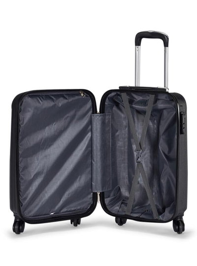 حقيبة سفر ABS ليمرا، 20 انش، 4 عجلات، WM-220 - أسود product image 5