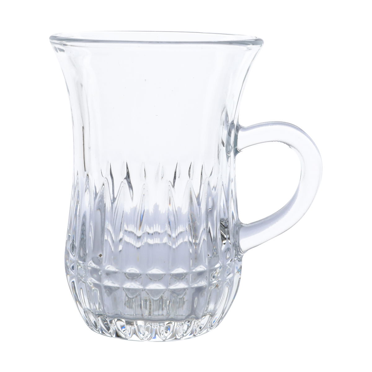Al Saif Gallery glass tea set, 6 pieces - clear product image