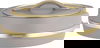 Al Saif Gallery Kanda 2, 3-Piece Case Set, Steel Inner Case, Oval - Cappuccino Gold product image 2