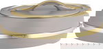 Al Saif Gallery Kanda 2, 3-Piece Case Set, Steel Inner Case, Oval - Cappuccino Gold product image 2